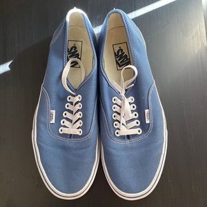 10.5 Mens Blue Vans